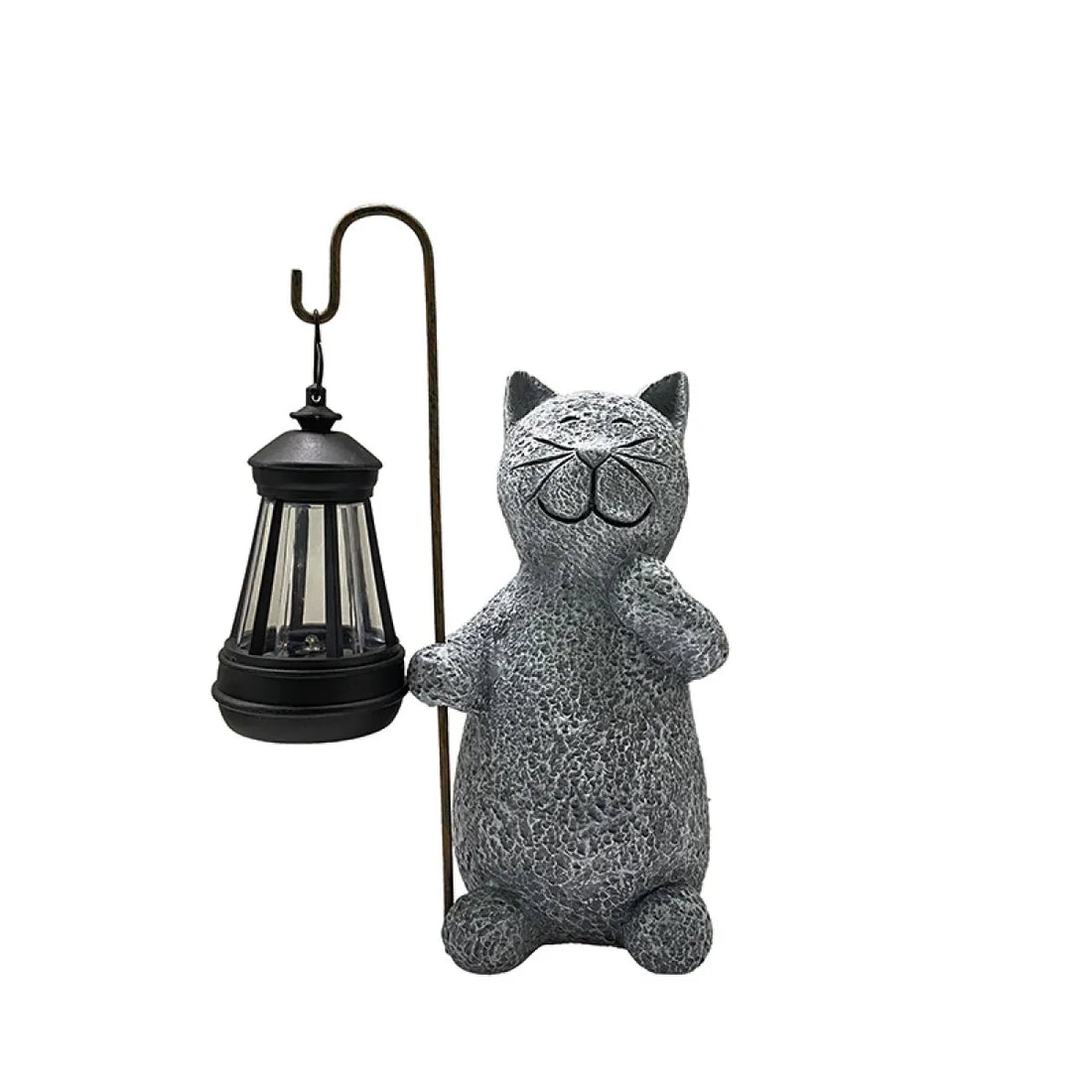 Solar Garden Lamp Kitten Crafts Ornaments