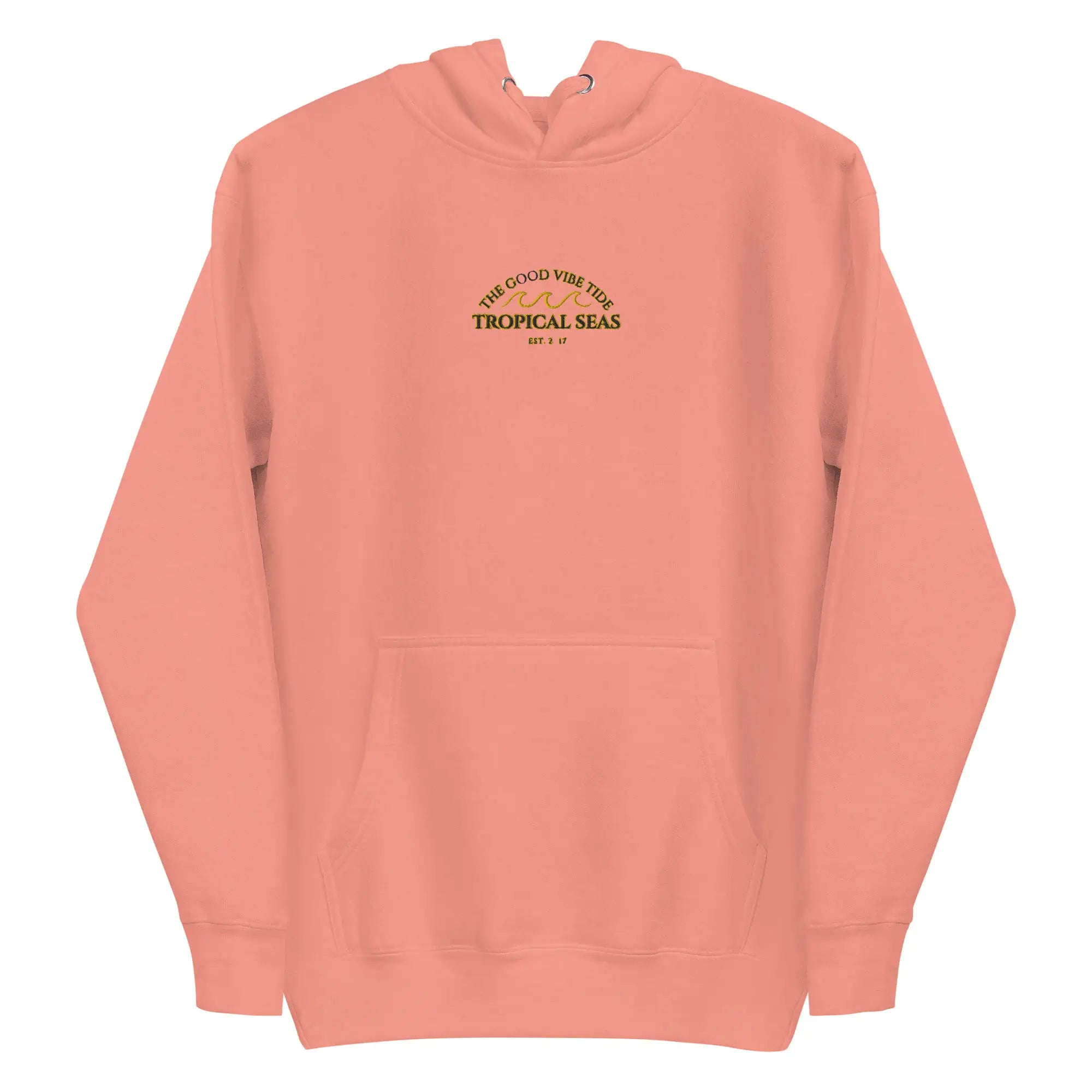 Tropical Seas Center Waves Hoodie