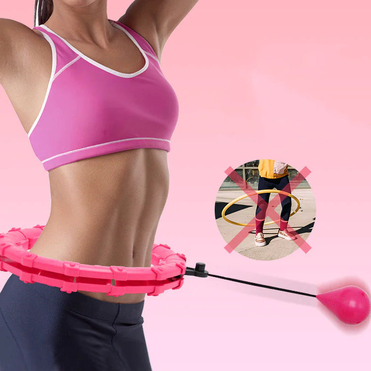 Adjustable Fitness Hoop with Massage Balls