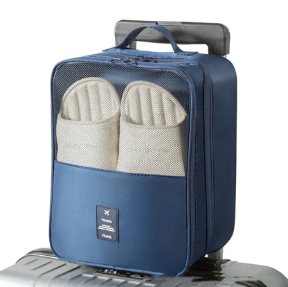 Three-Layer Travel Shoe Bag