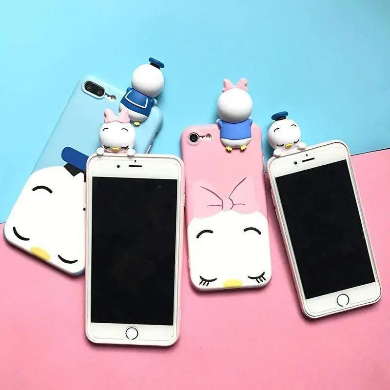 Donald &amp; Daisy iPhone Case