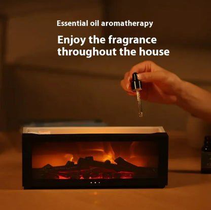 Flame Aromatherapy Essential Oil Diffuser and Humidifier