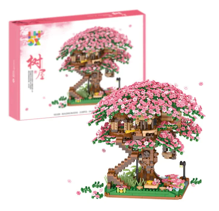 Cherry Blossom Treehouse Builder Set