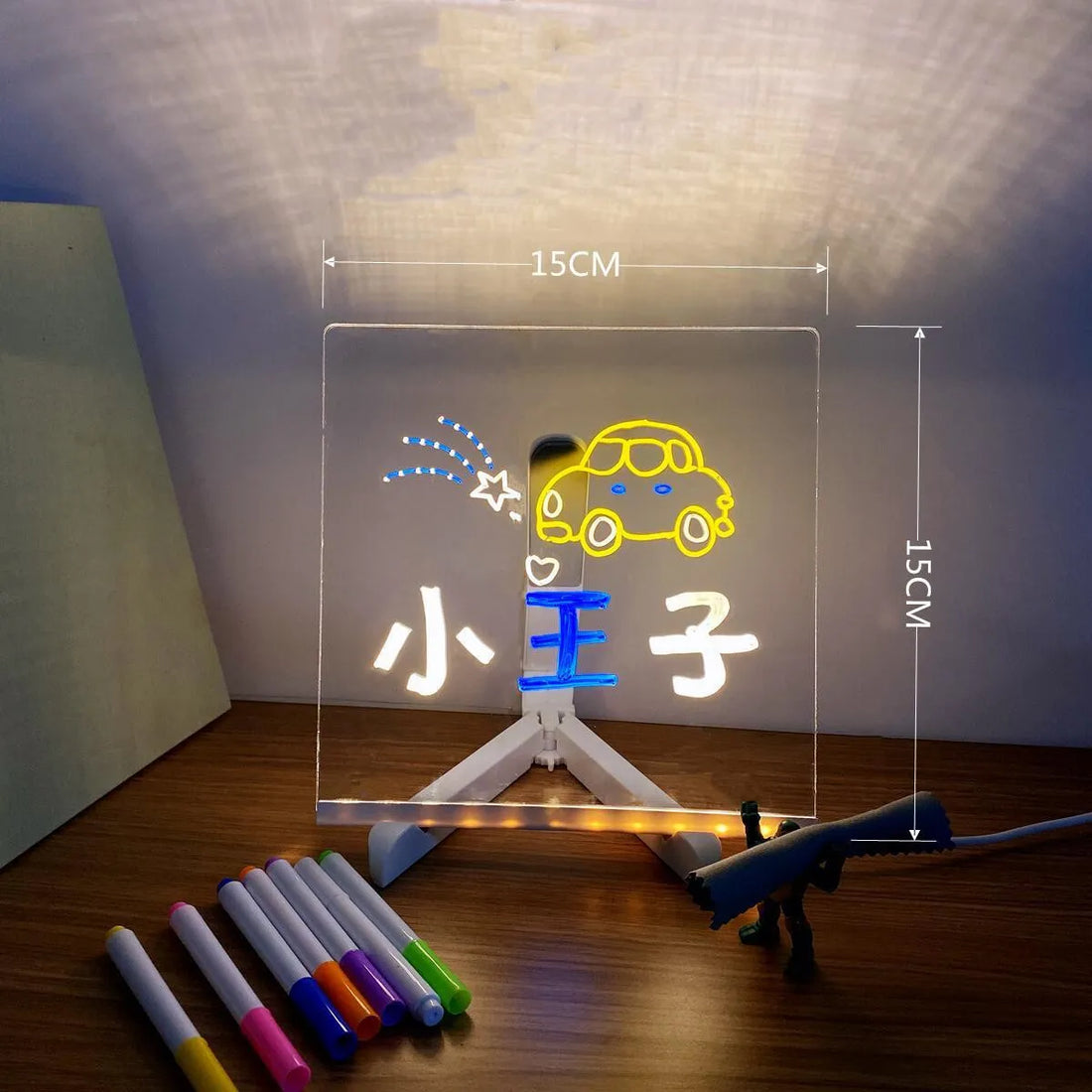 Anti-scratch Adjustable Angle Luminous Acrylic Night Light