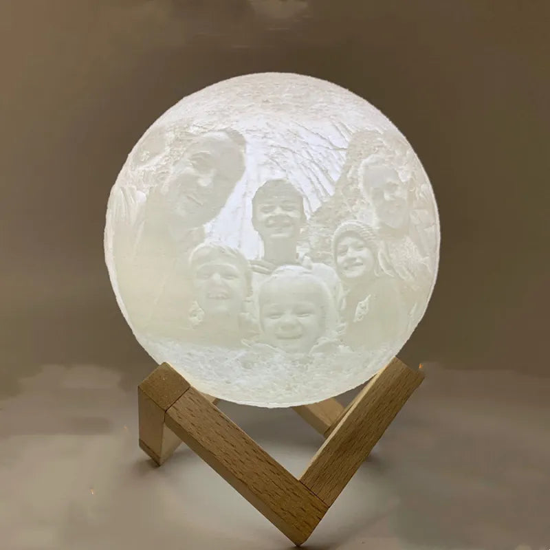 3D Printing Of Lunar Circular Lights