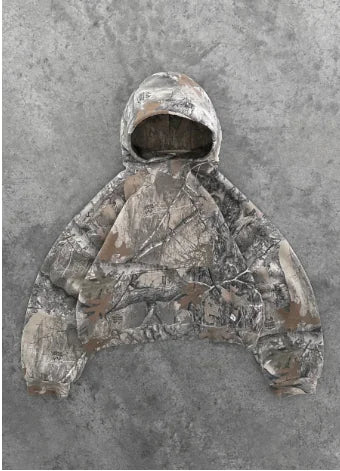 Camouflage Streetwear Hoodie