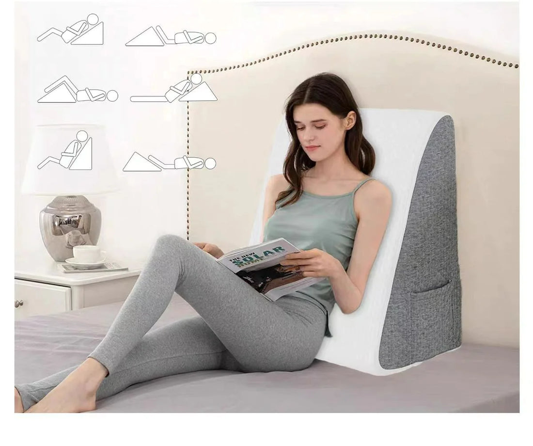 Triangle Cushion Tapered Nursing Pillow