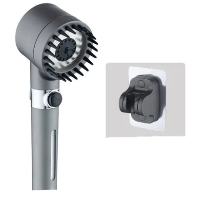 3-Mode High Pressure Shower Head