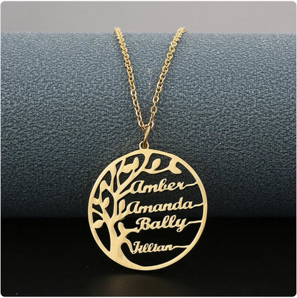 Personalized Letter Pendant Necklace