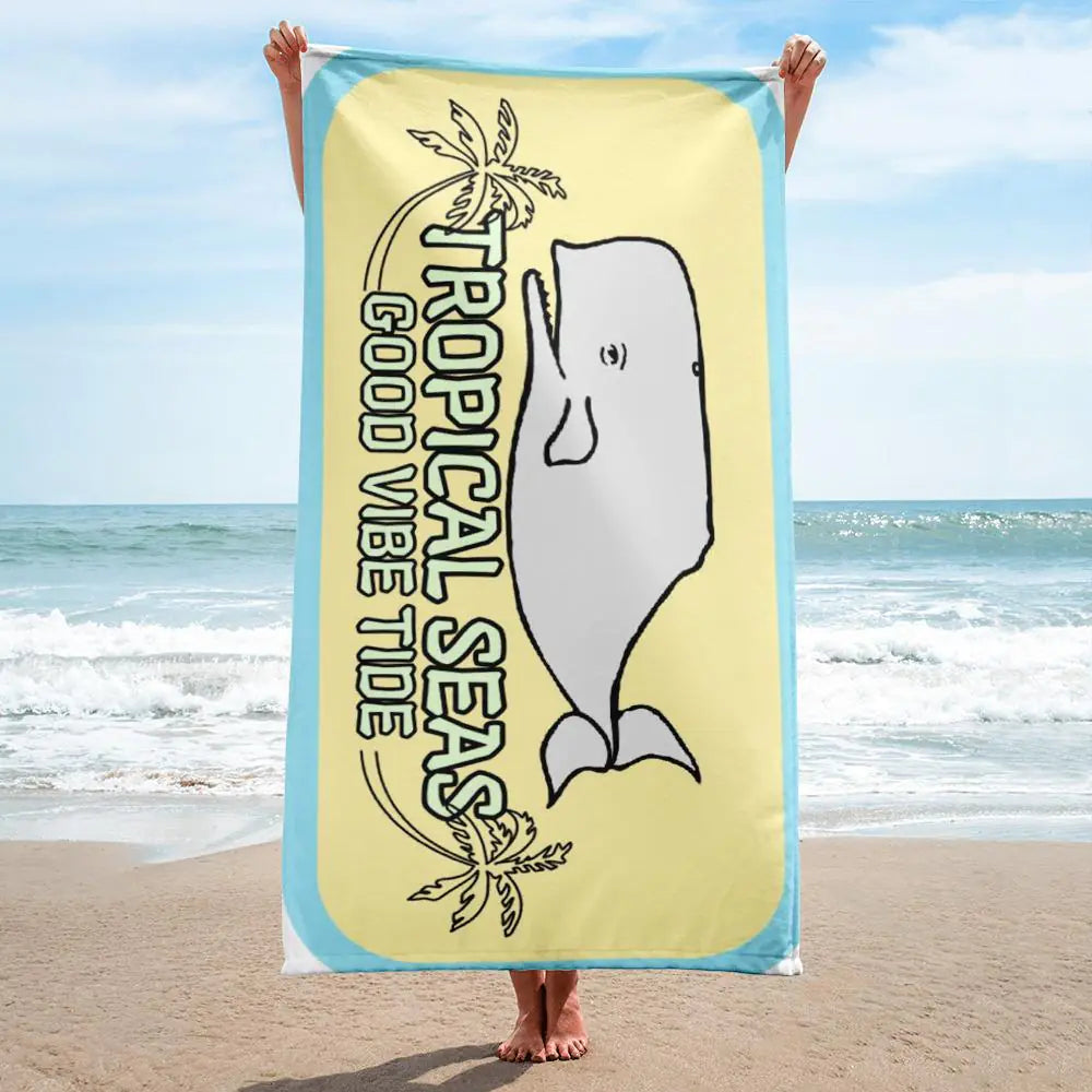 Whale Tail Towel