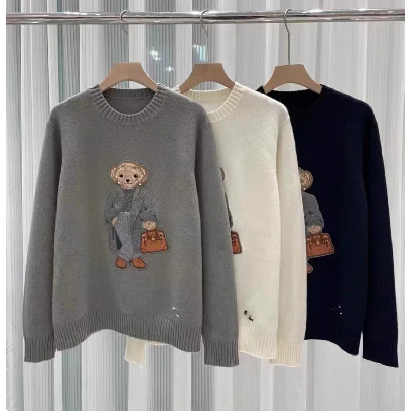 Teddy Bear Knitted Sweater