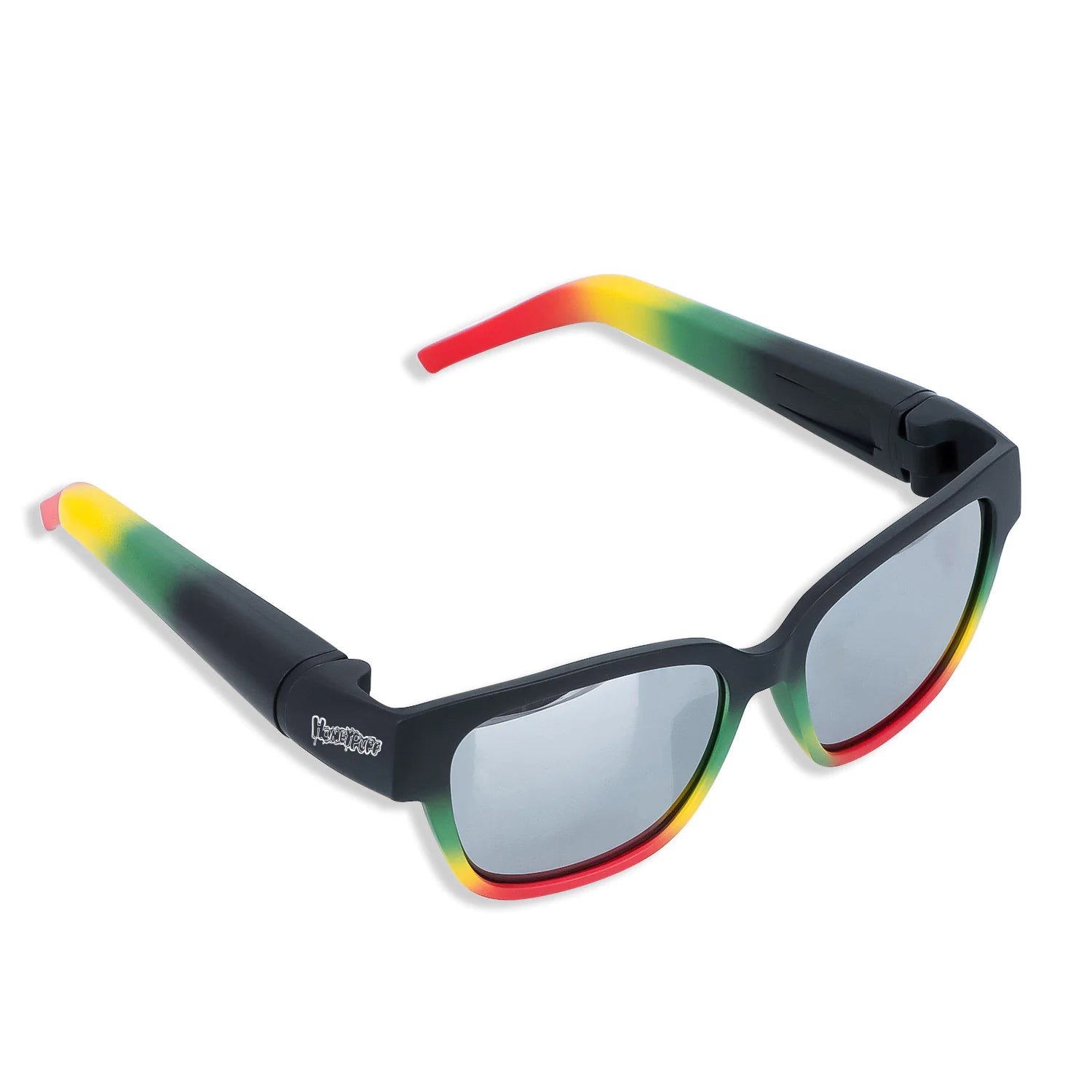 Sunglasses with Hidden Horn Tube Storage