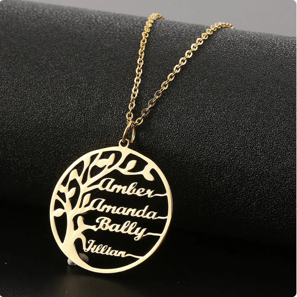 Personalized Letter Pendant Necklace