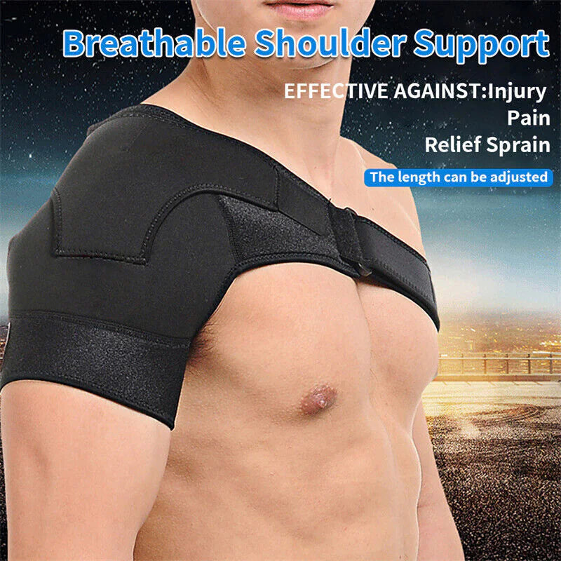 Shoulder Brace Support Compression Sleeve Torn Rotator Cuff AC Joint Pain Relief