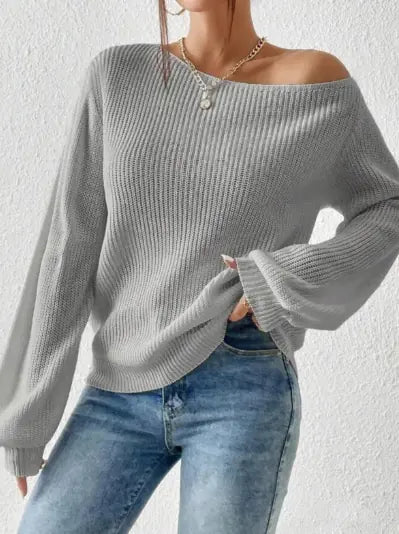 Pullover Neck Sweater