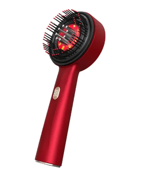 Electric Massage Comb Home Scalp Drain Comb Red Light Anti-slip Hair Care Multi-functional Massage Comb