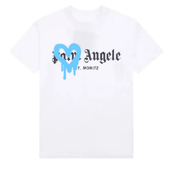 Unisex Casual Love Print Loose-Fit T-Shirt