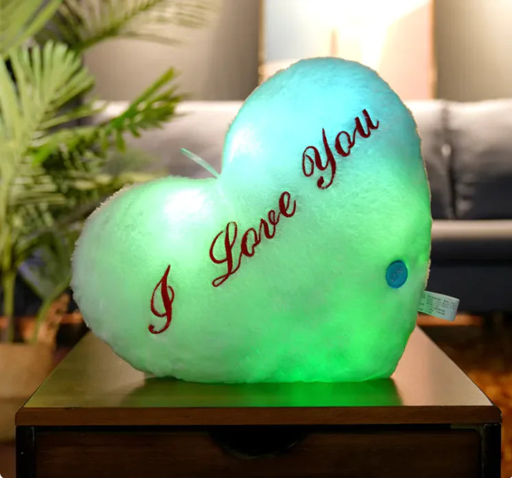 Colorful Luminous Star Pillow