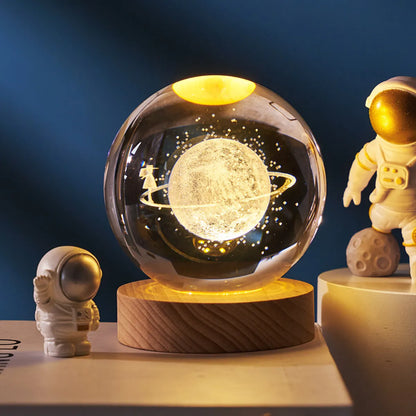 Crystal Ball Night Lamp Projection