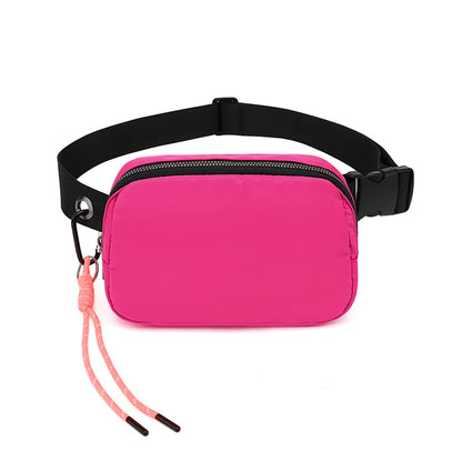 Waterproof Nylon Sport Crossbody Waist Bag