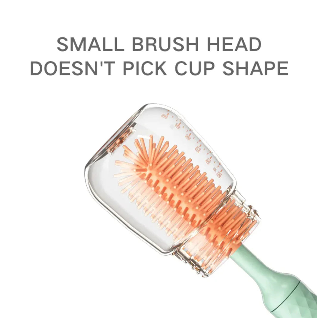 Electric 360° Rotating Bottle Brush Set