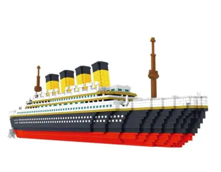 Cruise Ship DIY Model Building Blocks