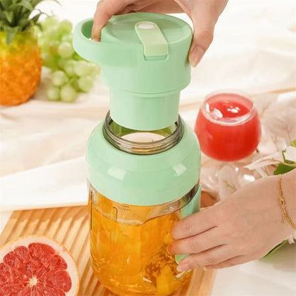 Electric Juicer Portable Large Capacity 1500ml Juice USB Rechargeable