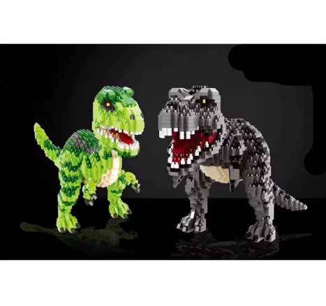 DIY Dinosaur building block toy