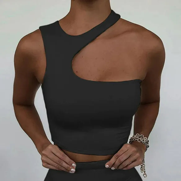 Halter Sleeveless Tight-Fitting Sports Vest