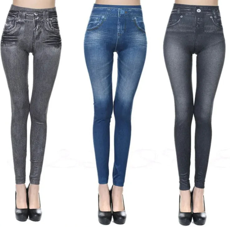 Denim Leggings