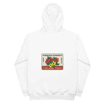 Tropical flowers hoodie