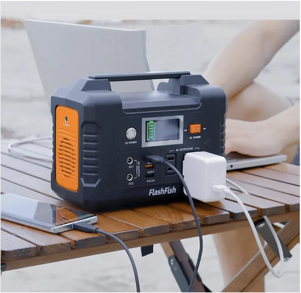 200W Portable Outdoor Power Bank with 220V Emergency Backup