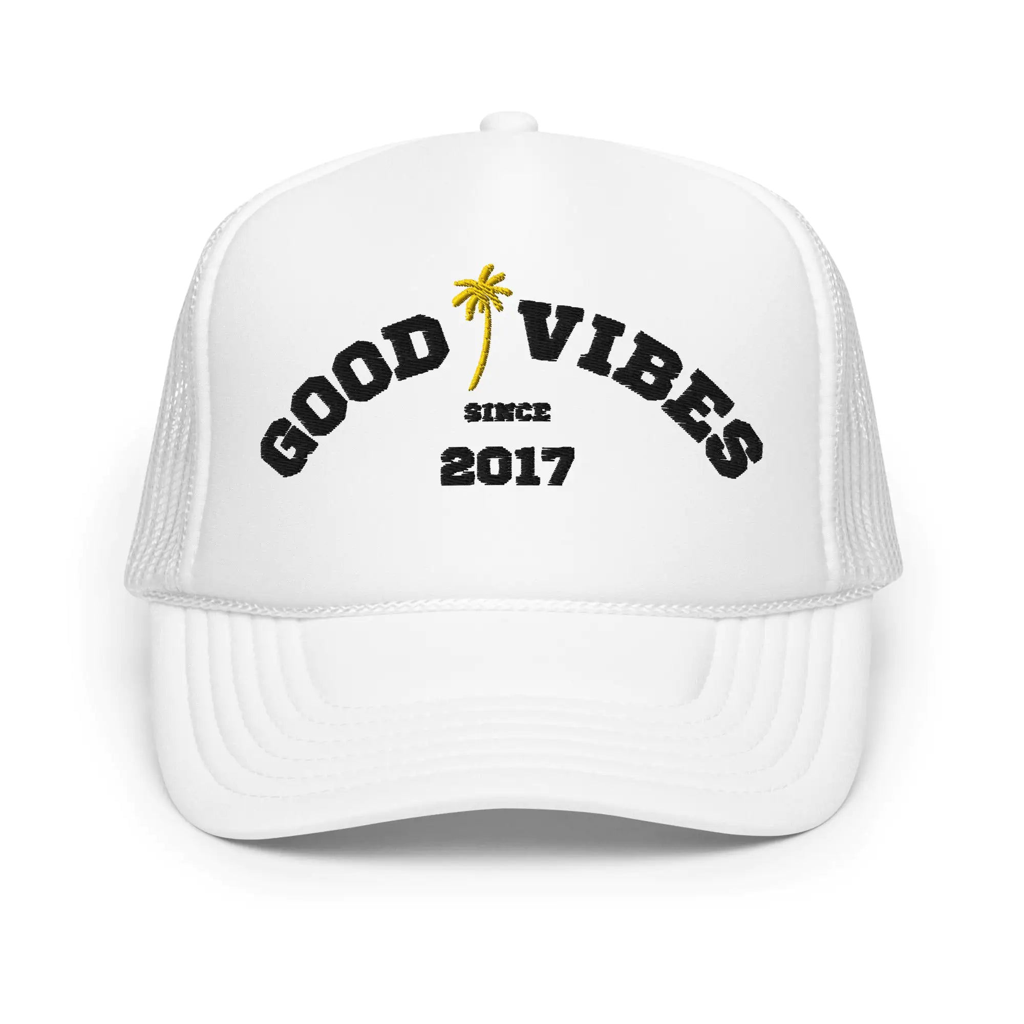 Beachy Good Vibes Foam Trucker Hat