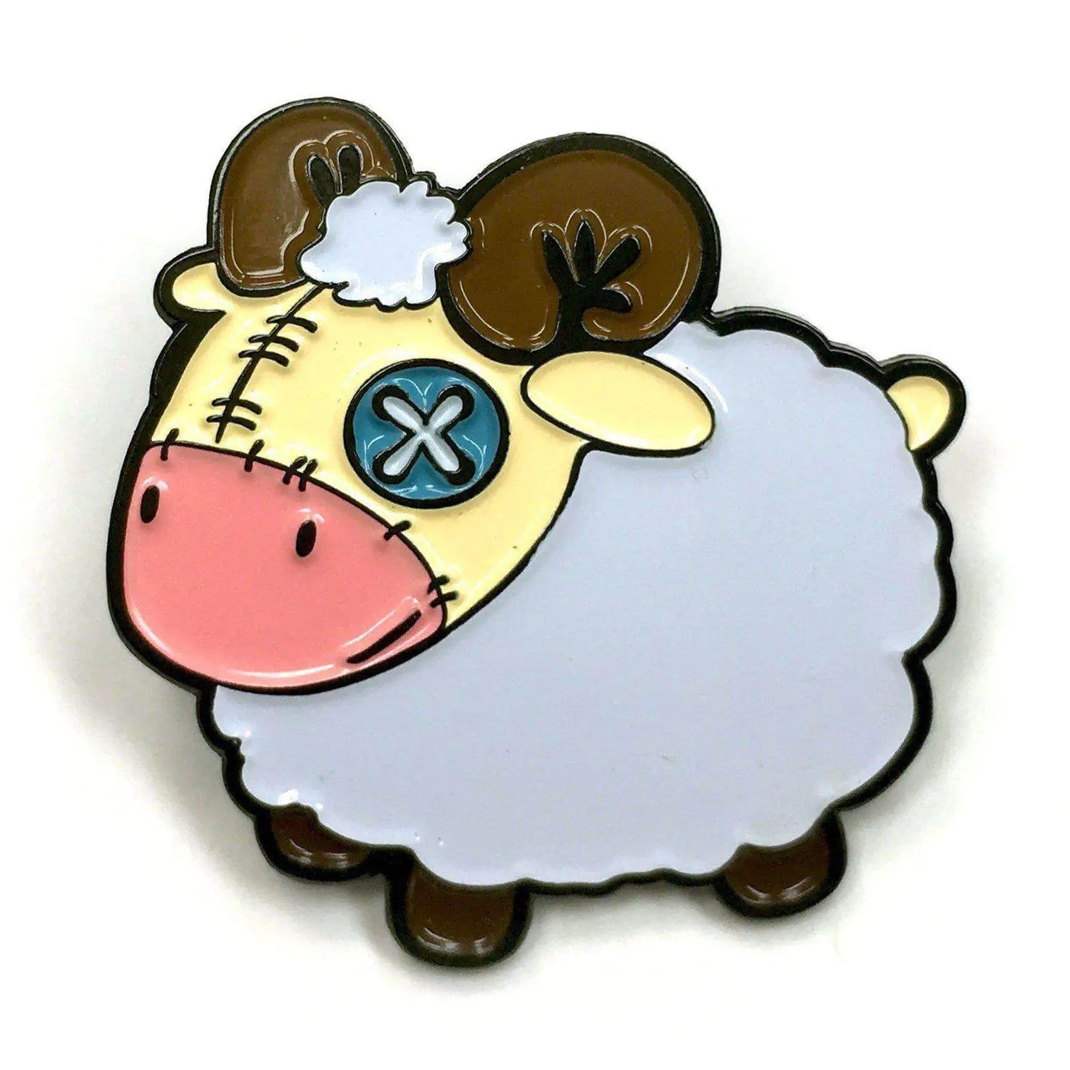 Plush Sheep Pin