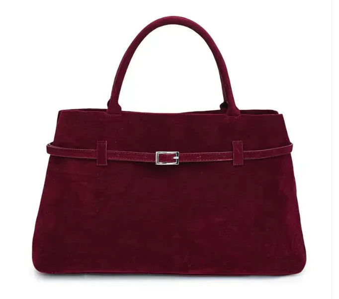 Suede Tote Bag