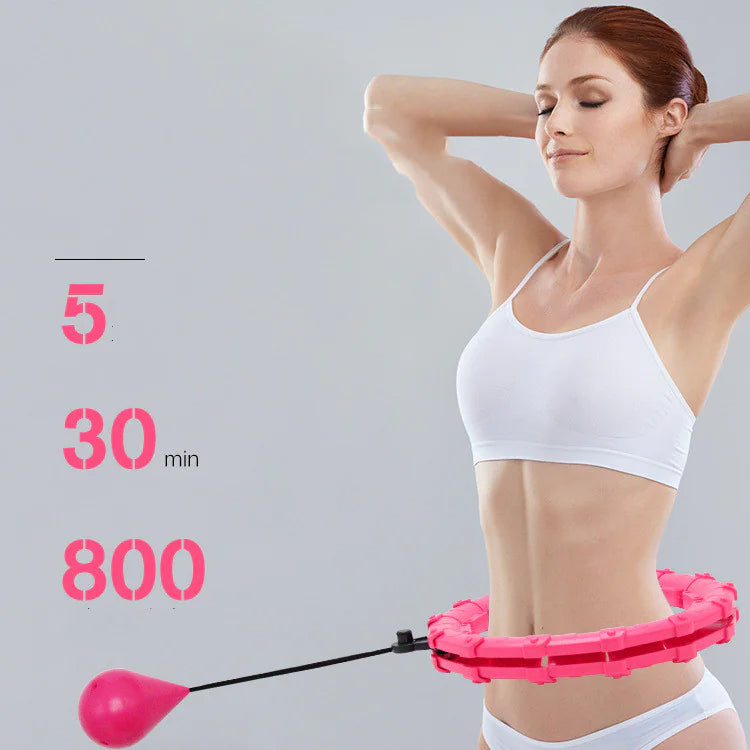 Adjustable Fitness Hoop with Massage Balls