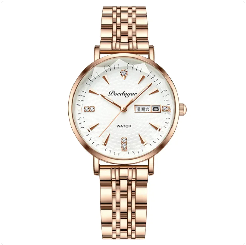 Women’s Double Calendar Quartz Watch