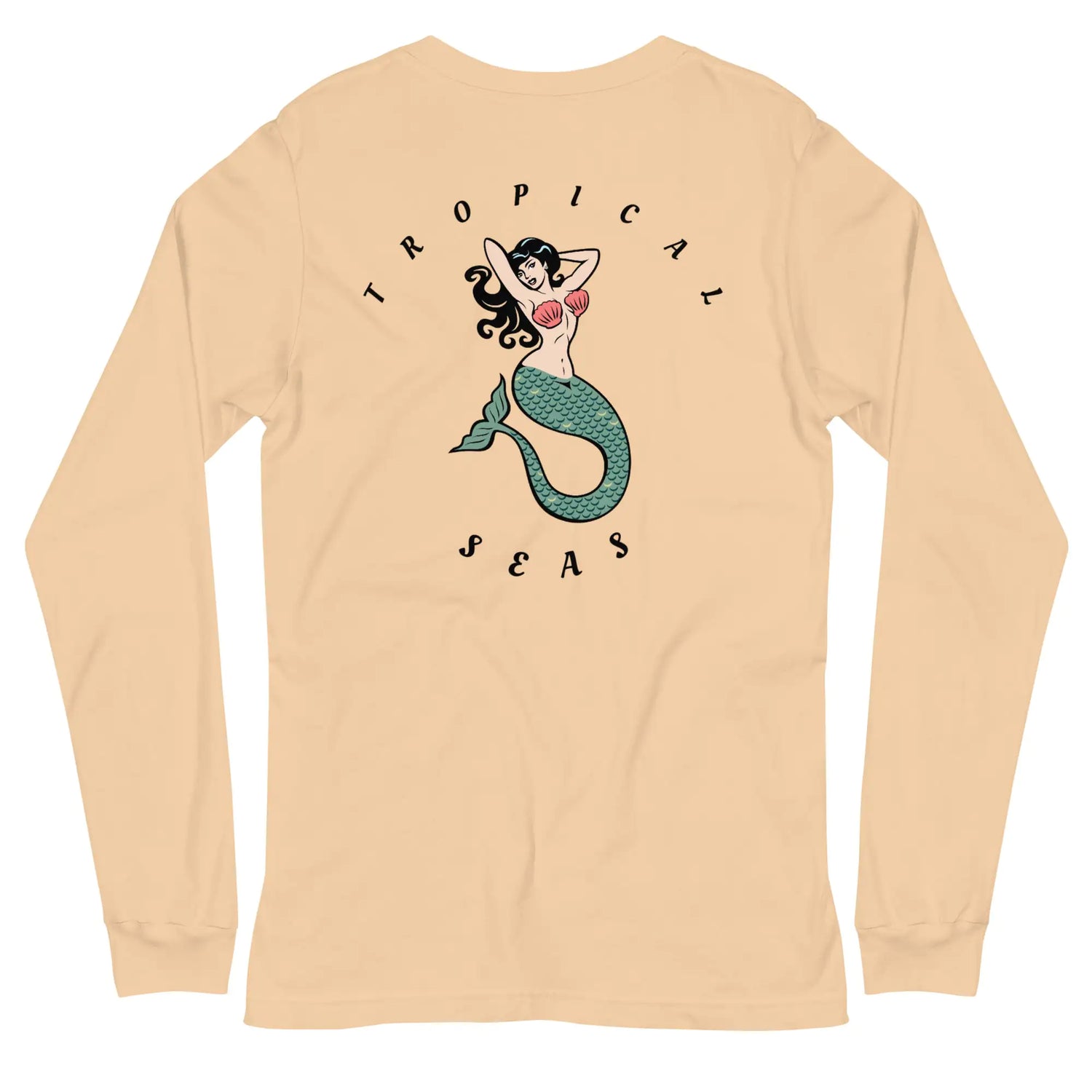 Tropical Mermaid Long Sleeve Shirt