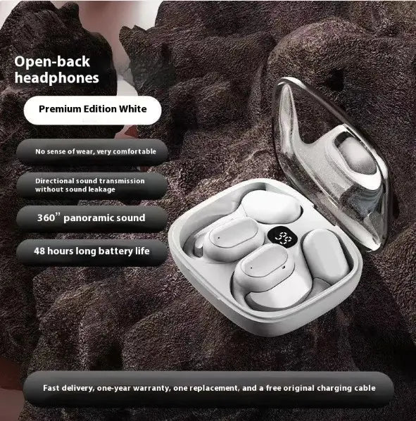 Ear-mounted Digital Display Bluetooth Headset