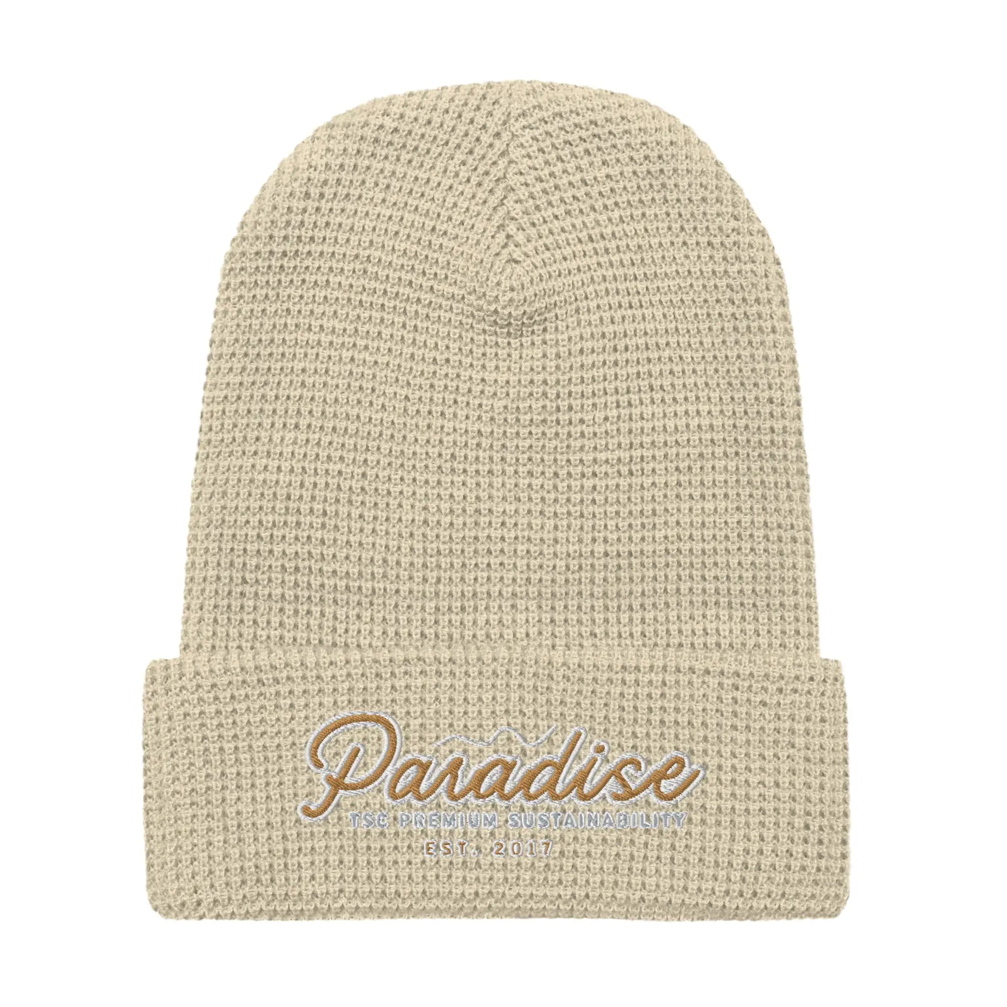 Premium Paradise Waffle Beanie